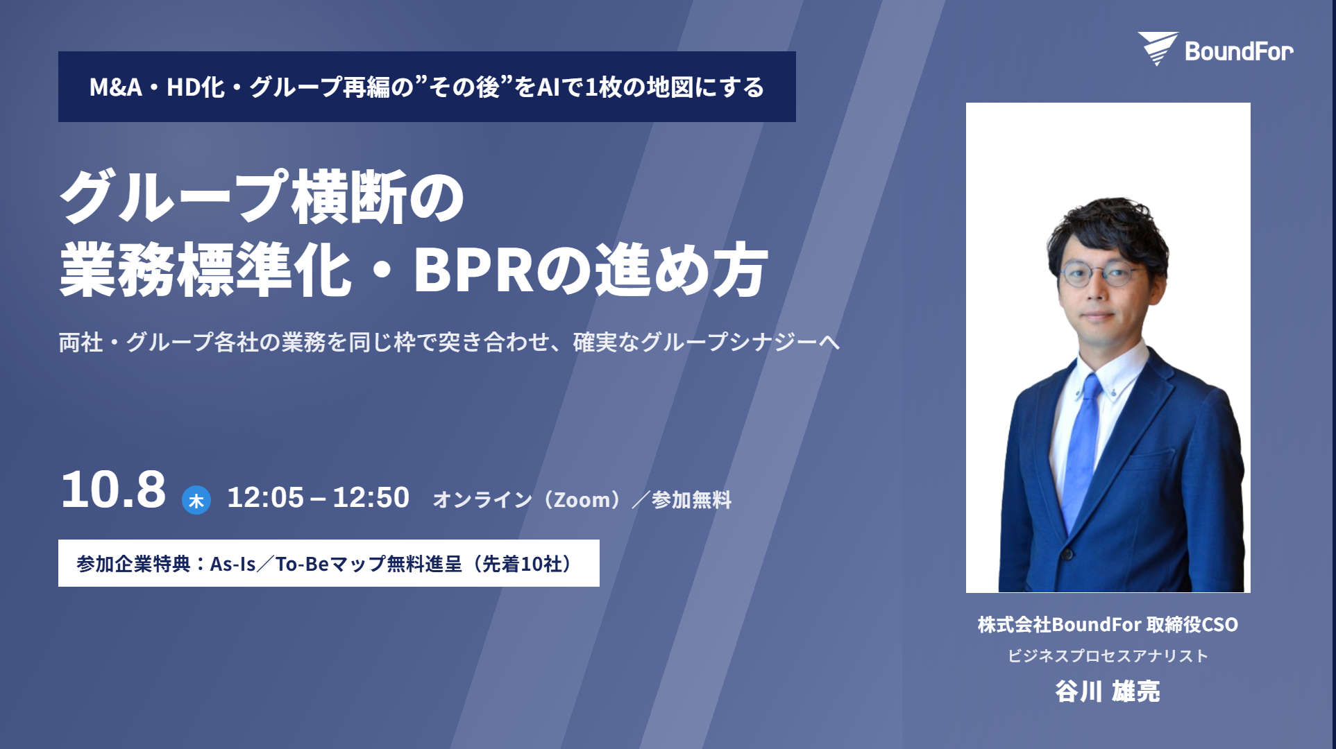 グループ横断の業務標準化・BPRの進め方【AI×PMI】