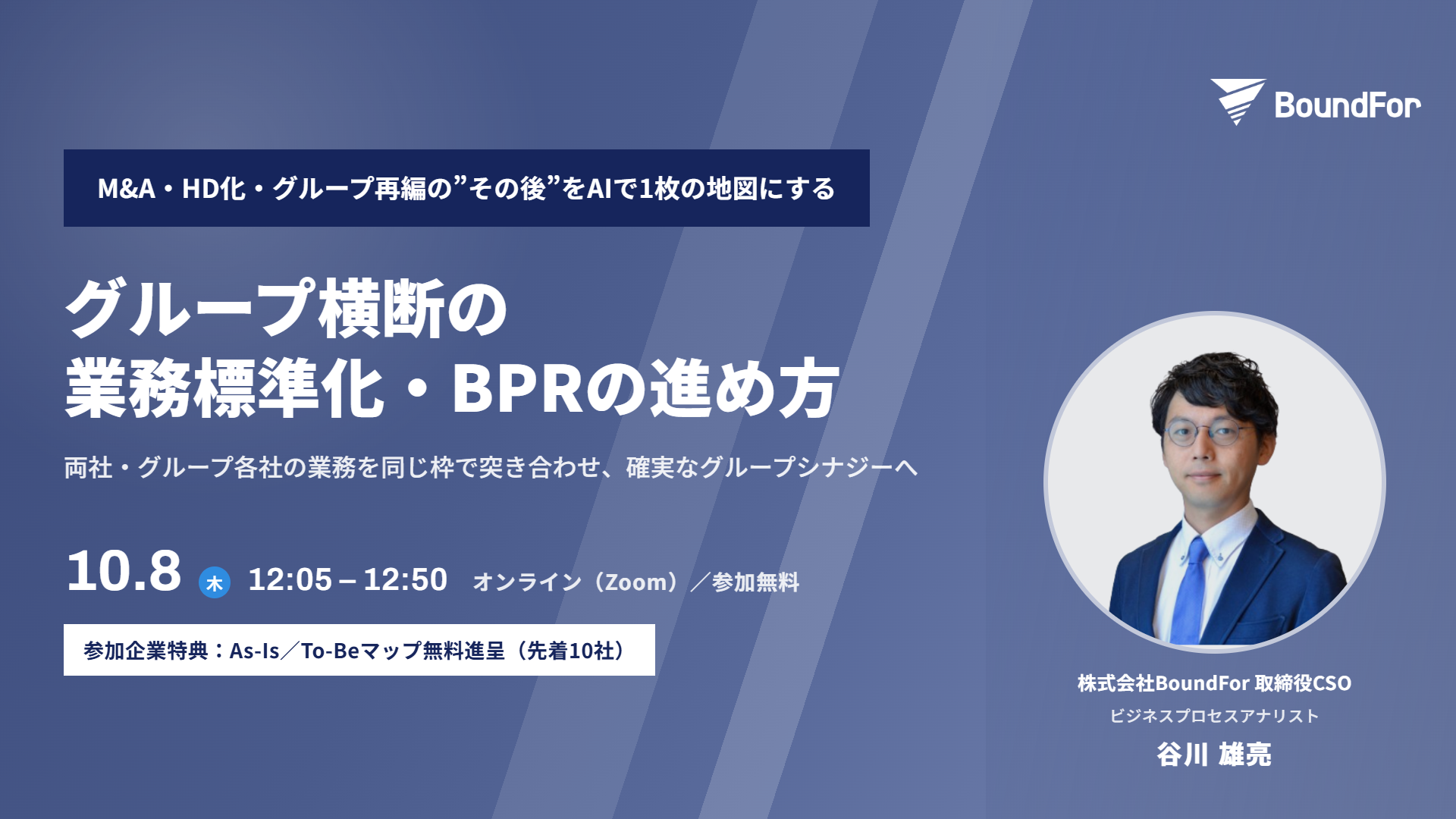 グループ横断の業務標準化・BPRの進め方【AI×PMI】