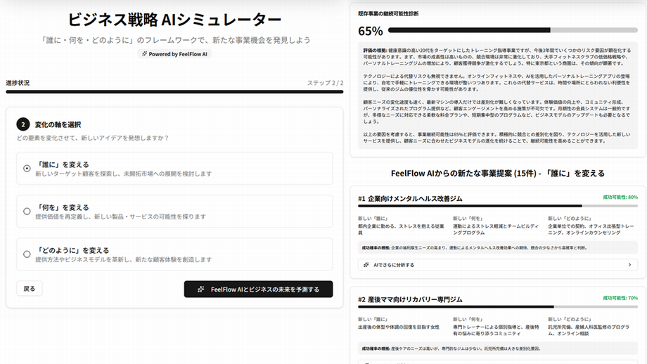 AI戦略シミュレーション